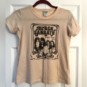 Delia*s Y2K Black Sabbath Baby Tee (Junk Food collab)